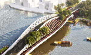 上海“黎明之橋”By MVRDV