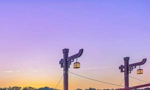 永州零陵區霞客渡景觀浮橋