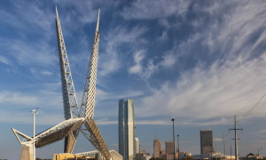 俄克拉荷馬城的標(biāo)志性Skydance人行天橋造價(jià)