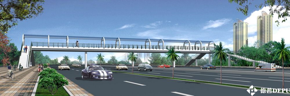 鋁合金人行天橋