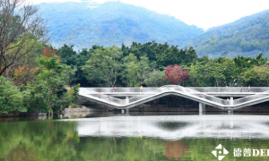 深圳小梅沙人行天橋設計